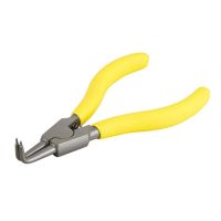 PINCE CIRCLIPS EXTERIEURS BEC COUDE 140MM