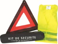 KIT SECURITE GILET JAUNE/TRIANGLE