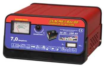 CHARGEUR BATTERIE BAC80 25-105Ah