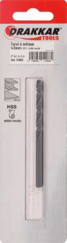 FORET METAUX HSS 4.5MM 1pc