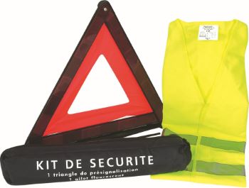 KIT SECURITE GILET JAUNE/TRIANGLE