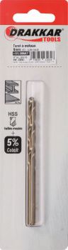 FORET METAUX HSS 5% COBALT 6MM 1pc